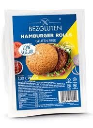 Gluten-free hamburger bread, 130g (2x65g)